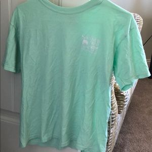 Southern Fried Cotton Green graphic tee